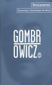 Testament. Autor: Gombrowicz Witold. Dadada.pl Okładka książki Testament