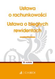 Okładka książki Ustawa o rachunkowości Ustawa o biegłych rewidentach