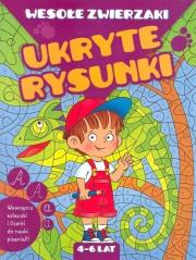 Okładka książki Wesołe Zwierzaki. Ukryte