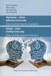 Okładka książki Wychowanie - rodzina - społeczny rozwój osoby.