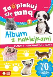 Okładka książki Zaopiekuj się mną. Cz.7 Album z naklejkami