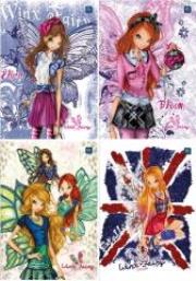 Opakowanie Zeszyt A5/32K linia UV Winx (10szt)