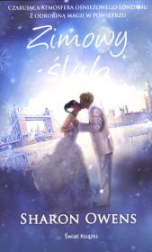 Zimowy ślub. Autor: Owens Sharon. Dadada.pl Okładka książki Zimowy ślub