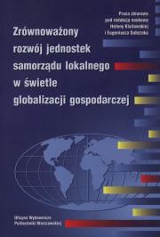 Opakowanie Zrównoważony rozwój jednostek samorządu lokalnego w świetle globalizacji gospodarczej