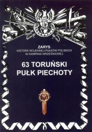 63 toruński pułk piechoty. Autor: Dymek Przemysław. Dadada.pl Okładka książki 63 toruński pułk piechoty
