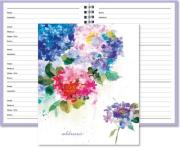 Opakowanie Adresownik duży Hortensje