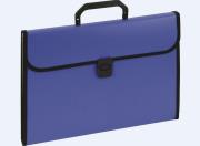 Opakowanie Aktówka z przekładkami 9112A niebieska z rączką Eagle