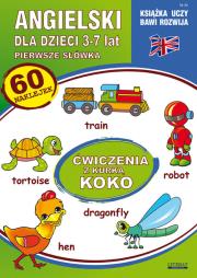 Angielski dla dzieci Zeszyt 24. Autor: Piechocka-Empel Katarzyna. Dadada.pl Okładka książki Angielski dla dzieci Zeszyt 24
