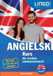 Angielski. Kurs dla średnio zaawansowanych + CD. Autor: Oberda Gabriela, Więckowska Iwona. Dadada.pl Okładka książki Angielski. Kurs dla średnio zaawansowanych + CD