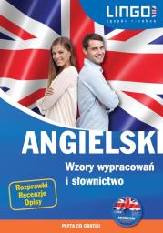 Angielski Wzory wypracowań i słownictwo + CD. Autor: Marczewski Paweł, Wiktor-Mach Dobrosława. Dadada.pl Okładka książki Angielski Wzory wypracowań i słownictwo + CD