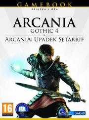 Arcania: Gothic 4 + Upadek Setarrif (Gamebook). Wydawca: CDP.pl. Dadada.pl Opakowanie Arcania: Gothic 4 + Upadek Setarrif (Gamebook)