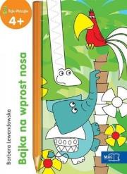 Bajka na wprost nosa. Autor: Barbara Lewandowska-Szwarc. Dadada.pl Okładka książki Bajka na wprost nosa