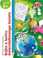 Bajka o końcu świecidełkowego świata. Autor: Barbara Lewandowska-Szwarc. Dadada.pl Okładka książki Bajka o końcu świecidełkowego świata