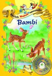 Bambi Bociek Wojtek opowiada. Autor: Opracowanie zbiorowe. Dadada.pl Okładka książki Bambi Bociek Wojtek opowiada