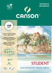 Opakowanie Blok rysunkowy A3 30 arkuszy Student 5 sztuk