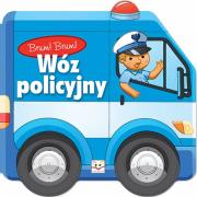Brum! Brum! Wóz policyjny. Autor: Opracowanie zbiorowe. Dadada.pl Okładka książki Brum! Brum! Wóz policyjny