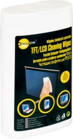 Opakowanie Chusteczki czyszczące. Pudełko owalne 100 sztuk