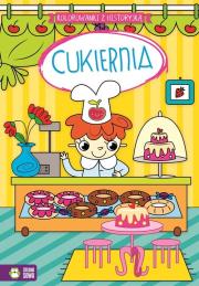 Okładka książki Cukiernia Kolorowanki z historyjką