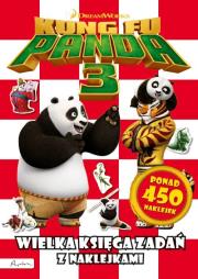 Dream Works Kung Fu Panda 3 Wielka księga zadań z naklejkami. Autor: Opracowanie zbiorowe. Dadada.pl Okładka książki Dream Works Kung Fu Panda 3 Wielka księga zadań z naklejkami