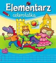 Okładka książki Elementarz czterolatka.