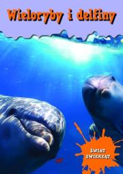 Encyklopedia Świat zwierząt. Wieloryby i delfiny. Autor: Opracowanie zbiorowe. Dadada.pl Okładka książki Encyklopedia Świat zwierząt. Wieloryby i delfiny