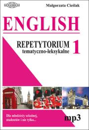 Okładka książki English Repetytorium tematyczno-leksykalne MP3