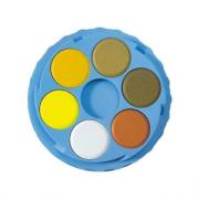 Opakowanie Farby akwarelowe 6 kolorów okrągłe