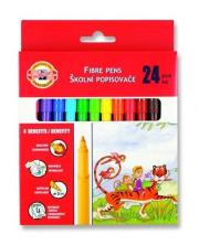 Opakowanie Flamastry zmywalne 24 kolory