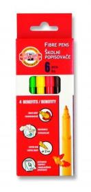 Opakowanie Flamastry zmywalne 6 kolorów