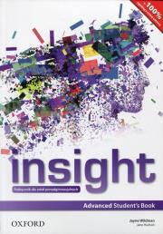 Insight Advanced SB PL 2016. Autor: Jayne Wildman. Dadada.pl Okładka książki Insight Advanced SB PL 2016