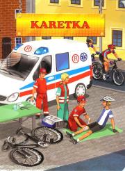 Karetka JAFI. Autor: Katarzyna Campbell. Dadada.pl Okładka książki Karetka JAFI