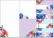 Opakowanie Karteczki indeksujące Hortensje