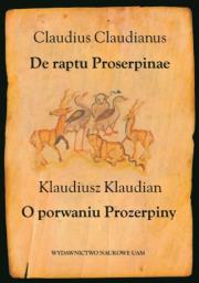 Okładka książki Klaudian De raptu Proserpinae