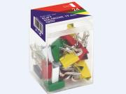 Opakowanie Klip 19mm kolorowy (24szt) GRAND
