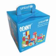 Opakowanie Klocki Unicef Oenny