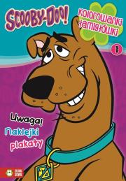 Okładka książki Kolorowanki łamigłówki cz1 Scooby-Doo