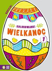 Okładka książki Kolorowanki Wielkanoc cz.1