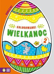 Okładka książki Kolorowanki Wielkanoc cz.2