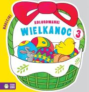 Okładka książki Kolorowanki Wielkanoc cz.3