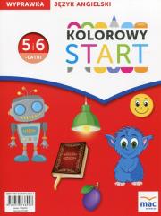 Kolorowy Start Język angielski Wyprawka 5 i 6-latki. Autor: Wodzicka-Dondziłło Ewa. Dadada.pl Okładka książki Kolorowy Start Język angielski Wyprawka 5 i 6-latki