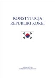 Opakowanie Konstytucja Republiki Korei