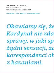 Korespondecja 1955-89 J.Nowak-Jeziorański M.Winkowska. Autor: Jan Nowak-Jeziorański, Winowska Maria. Dadada.pl Okładka książki Korespondecja 1955-89 J.Nowak-Jeziorański M.Winkowska