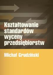 Okładka książki Kształtowanie standardów wyceny przedsiębiorstw