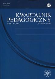 Opakowanie Kwartalnik Pedagogiczny 2015 nr 4 (238)