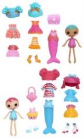 Lalaloopsy Mini - Style 'N' Swap Sand E./Coral Sea. Wydawca: MGA. Dadada.pl Opakowanie Lalaloopsy Mini - Style 'N' Swap Sand E./Coral Sea