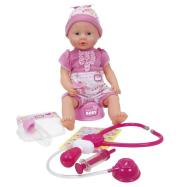 Okładka książki Lalka New Born Baby - z akcesoriami Doktora