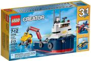Lego Creator Badacz oceanów. Autor: Creator. Dadada.pl Okładka książki Lego Creator Badacz oceanów
