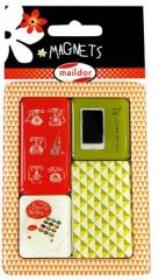 Opakowanie Magnesy zestaw 4 szt Telefon MAILDOR