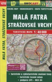 Opakowanie Mala Fatra Strazovske Vrchy 1:40 000
