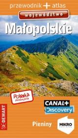 Okładka książki Małopolskie województwo przewodnik